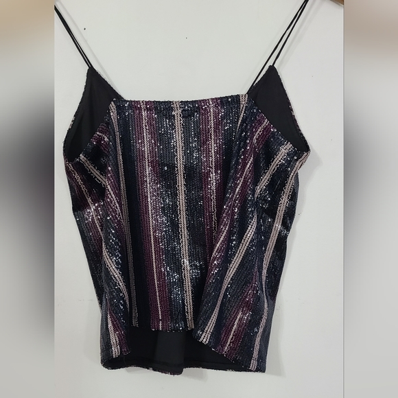 DYNAMITE Sequin Tank Top Size Small NWOT - Picture 2 of 8